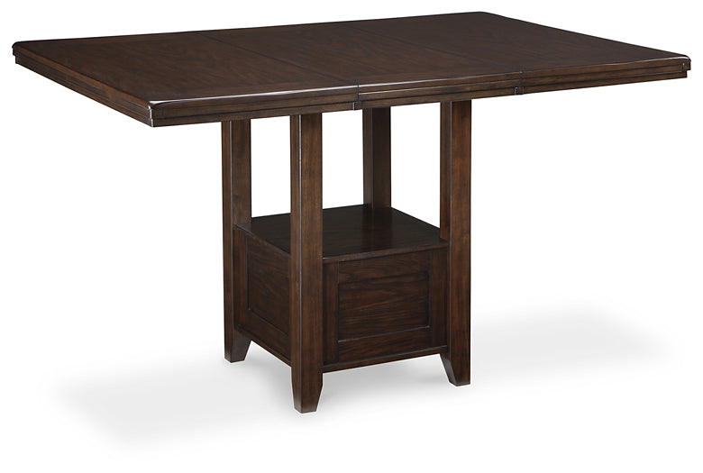 Haddigan Counter Height Dining Table and 6 Barstools