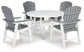 Transville Outdoor Dining Table and 4 Chairs