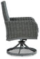 Elite Park Swivel Chair w/Cushion (2/CN)