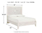 Paxberry Queen Panel Bed with Dresser