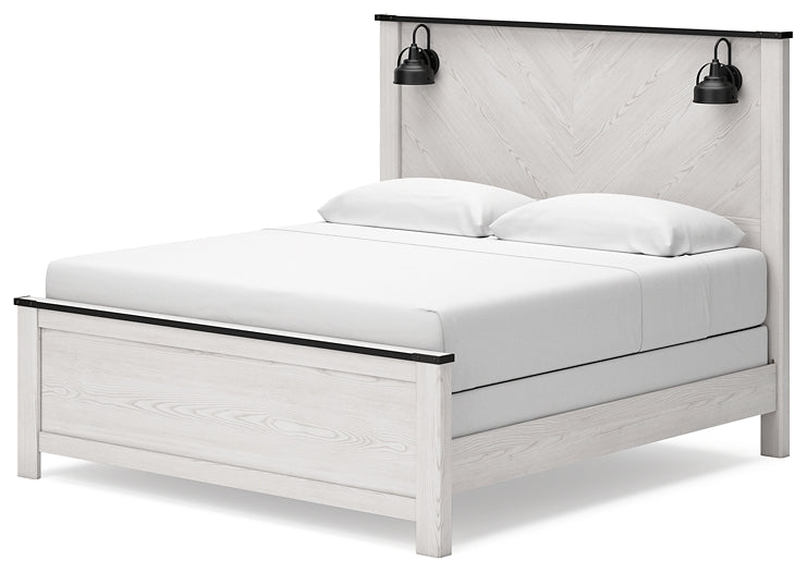 Schoenberg King Panel Bed with Dresser