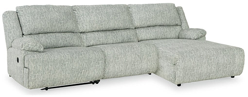 McClelland 3-Piece Reclining Sectional with Chaise