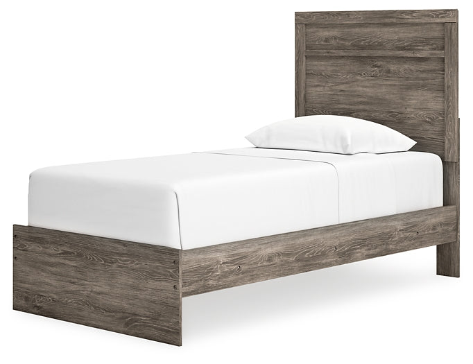 Ralinksi Twin Panel Bed with Dresser