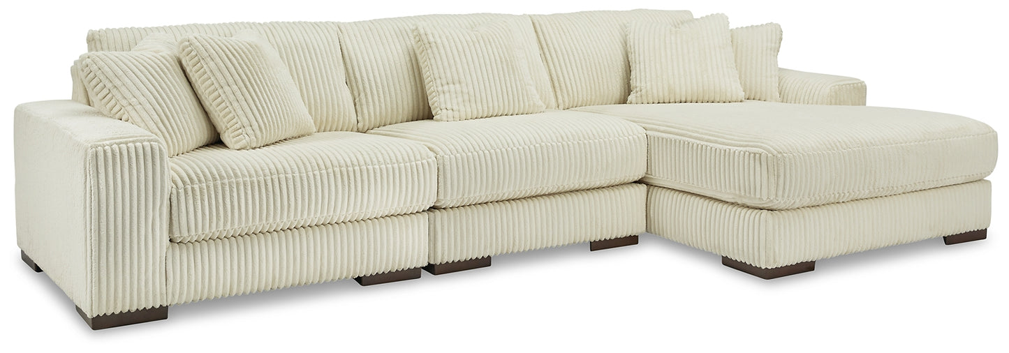 Lindyn 3-Piece Sectional with Ottoman