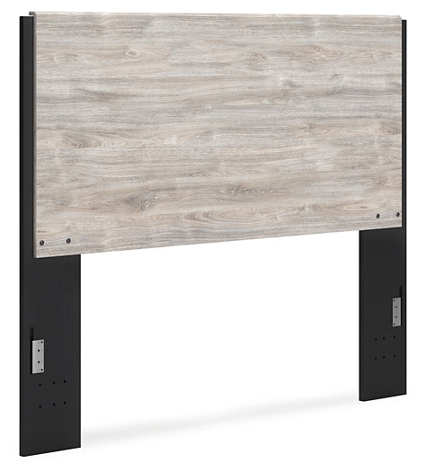 Vessalli Queen Panel Headboard with Mirrored Dresser