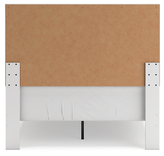 Charbitt Full Panel Bed with Dresser